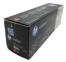 Genuine HP LaserJet 304A Toner Cartridge Magenta 2024 BRAND NEW CC533A