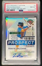 2024 Panini Prospect Edition Holo Ticket Silver #5 Travis Bazzana Auto PSA 8 OBO