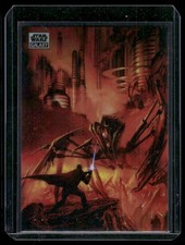 2024 Topps Chrome Star Wars Galaxy #54 On Mustafar Refractor
