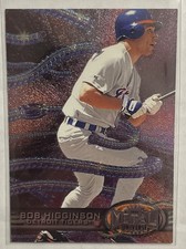1997 Fleer Metal Baseball Bob Higginson Base Card #110 Complete Your Set ⚾️