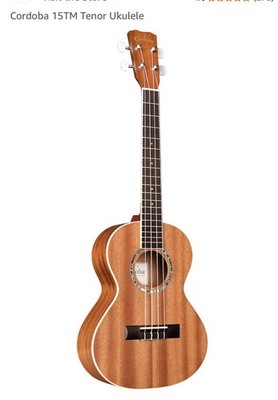 Cordoba 15tm Tenor Ukulele Solid Mahogany