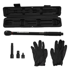 38 Click Torque Wrench Set 72t Gear 10-80 Ft-lb With Extension Bar Case 38 Click Torque Wrench Set 72t Gear 10-80 Ft-lb With Extension Bar Case