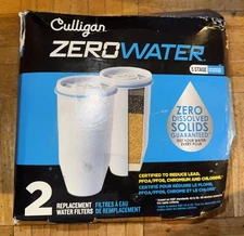 2 Pack Zero Water 5 Stage Advanced Filtration Replacement Water Filters ZR-017