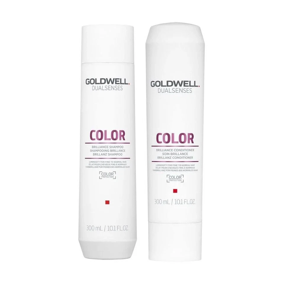 Goldwell Dualsenses Color Brilliance Shampoo & Conditioner 10.1oz/300ml - NEW - Image 2 of 2