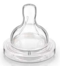 Philips Avent ANTI-COLIC Fast Flow Nipples, 6m , Clear, SCF424/27, Qty 2