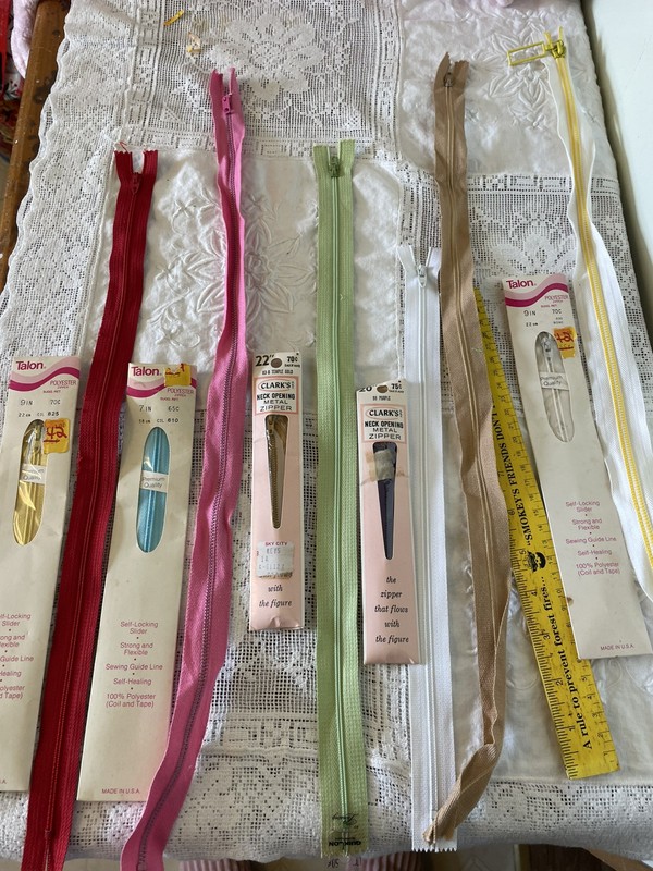 11 new zippers