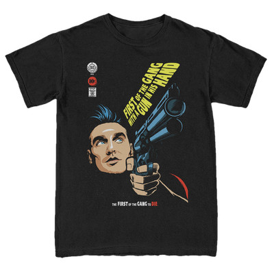 Morrissey The First Of The Gang To Die T-Shirt Unisex Reprint Heavy Cotton