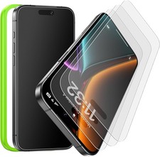 3PCS Matte Glass Screen Protector for iPhone 17 Pro Max 9H Hardness Anti-Glare