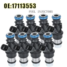 8Pcs 17113553 Fuel Injectors For 2001-2007 GMC Cadillac Chevy 4.8L 5.3L 6.0L