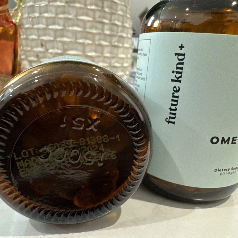 future kind + 素食欧米茄 3 - 60 软胶囊有效期至:11/26 (2 件装 💚全新 — 第 3/4 张图片