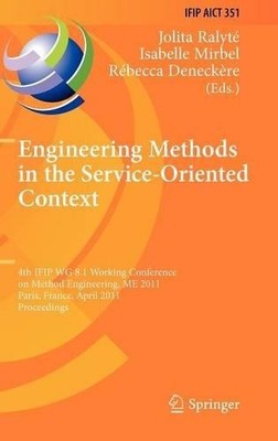 Engineering Methods in the Service-Oriented Context - 9783642199967