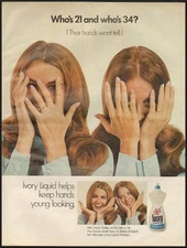 Ivory Liquid Soap Vintage Ad 1970 (111811)