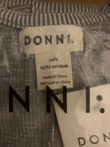 NEW Donni Cardigan Sweater Duster One Size Fits All 0-16 Ribbed Lightweight - Picture 2 of 4