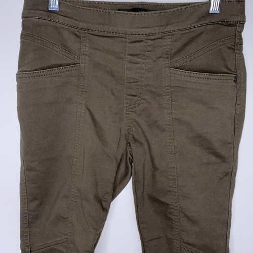 Pantalone donna PrAna verde oliva skinny elasticizzato meme taglia 4 slim fit 27" x 27" - Foto 2 di 7