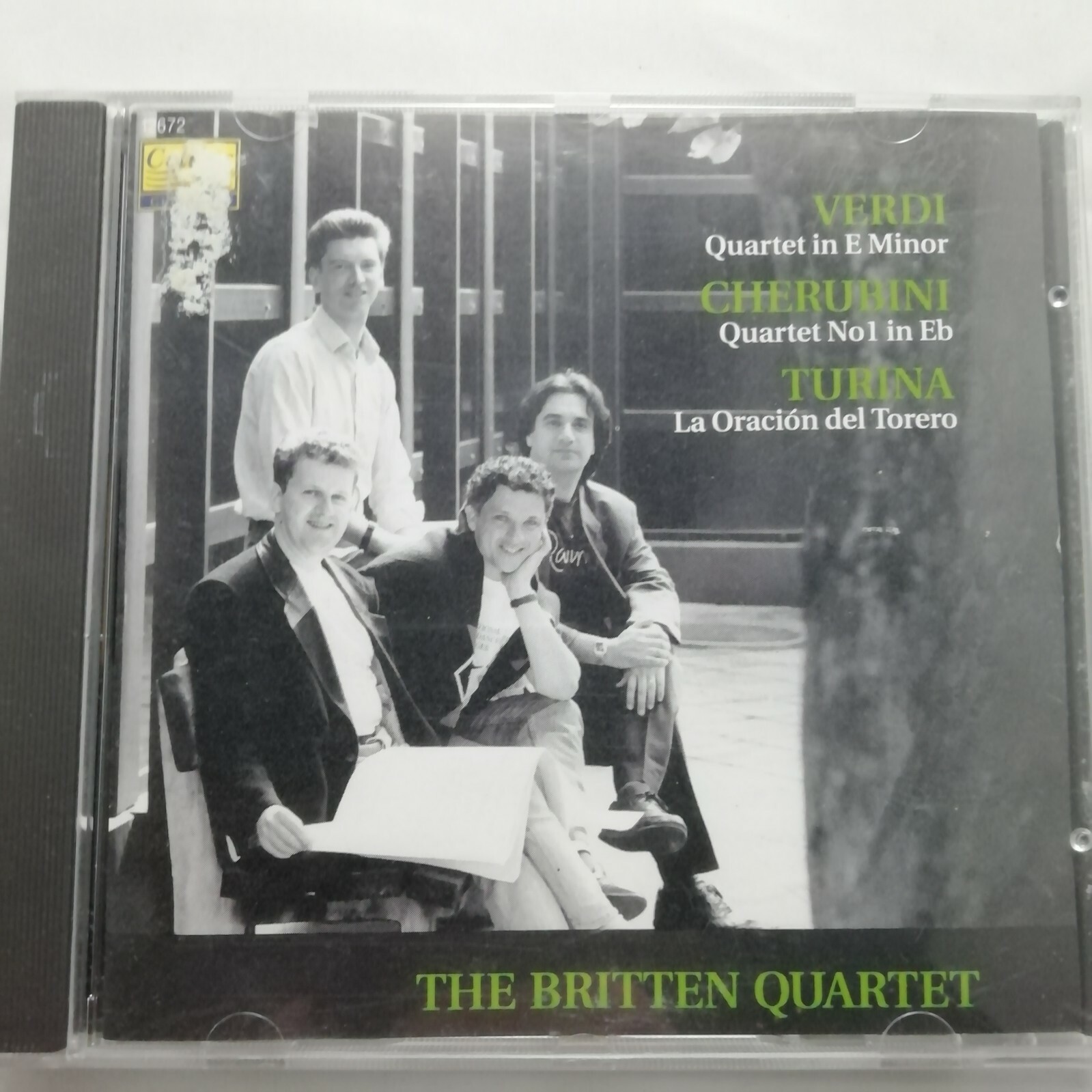 Verdi / Cherubini / Turina: String Quartets / Britten Quartet / Collins CD 12672
