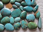 72 Mixed Turquoise Cabs 1000 carats Blue Green Cabochons Wholesale Lot — photo 5
