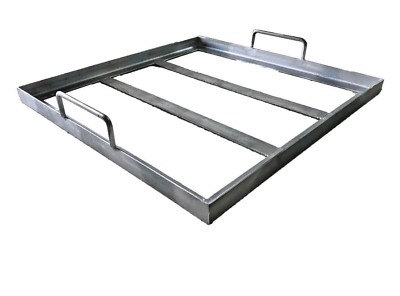 TELAIO ACCIAIO ZINCATO PER BASE IN PIETRA LAVICA DA 3cm | eBay