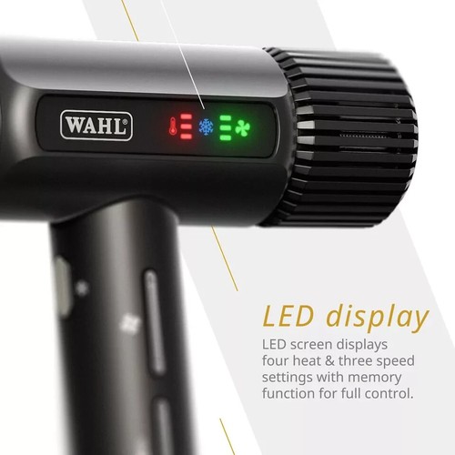 Wahl Vanquish Secador 1600W Alámbrica 3 Calor Opciones Con Cool-Shot Negro ZY166 - Imagen 6 de 11