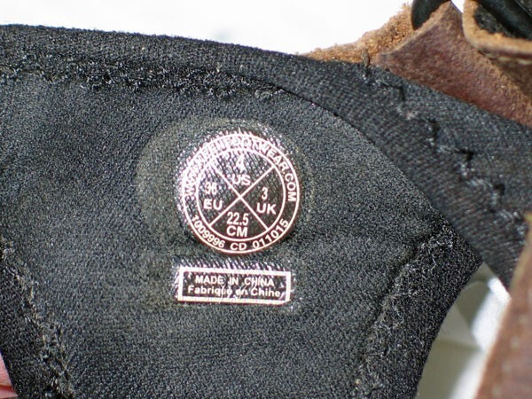 Scarpe da trekking Keen Newport H2 in pelle marrone acqua fiume bambino US 4 EU 36 EUC!