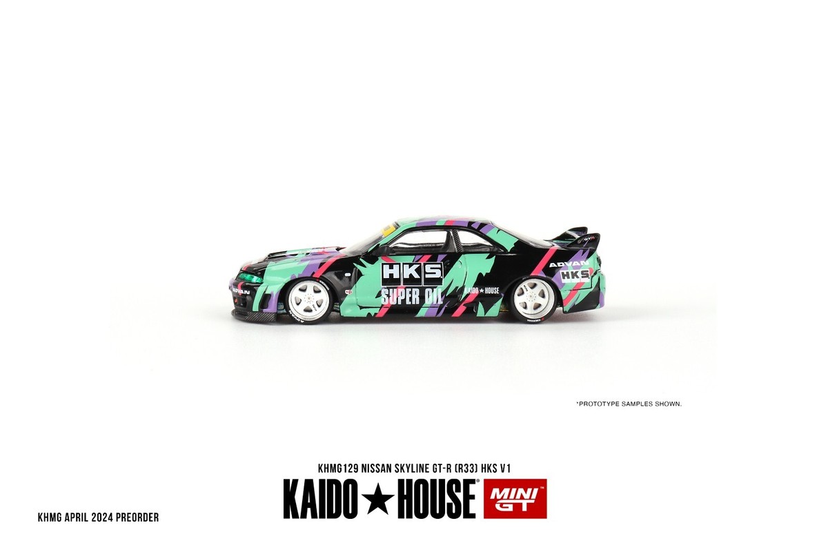 チェイスKAIDO HOUSE MINIGT スカイラインGTR V１ハコスカ SEALED BOX KAIDO HOUSE x MINI GT NISSAN SKYLINE GT-R (R33