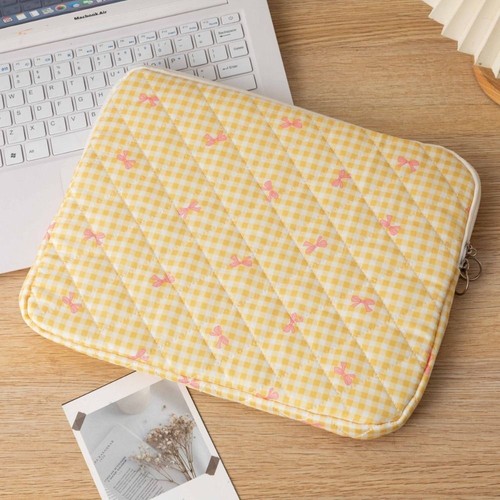 Bowknot Pattern Laptop Sleeve Case Shockproof Tablet Protective Pouch - Photo 6/11