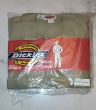 Dickies Men's Coverall Workwear Overall Snap Front Short Sleeve Jumpsuit 3399N