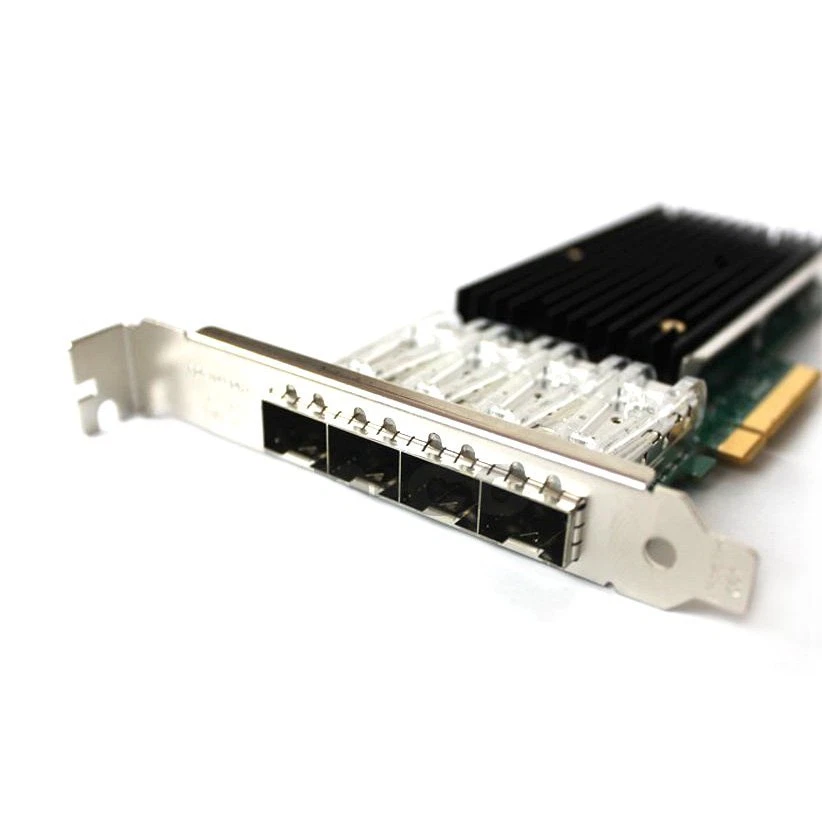 New Intel X710-DA4 4-port 10Gbps SFP+ PCIe 3.0 x8 10Gbps Ethernet network card - Image 2 of 4