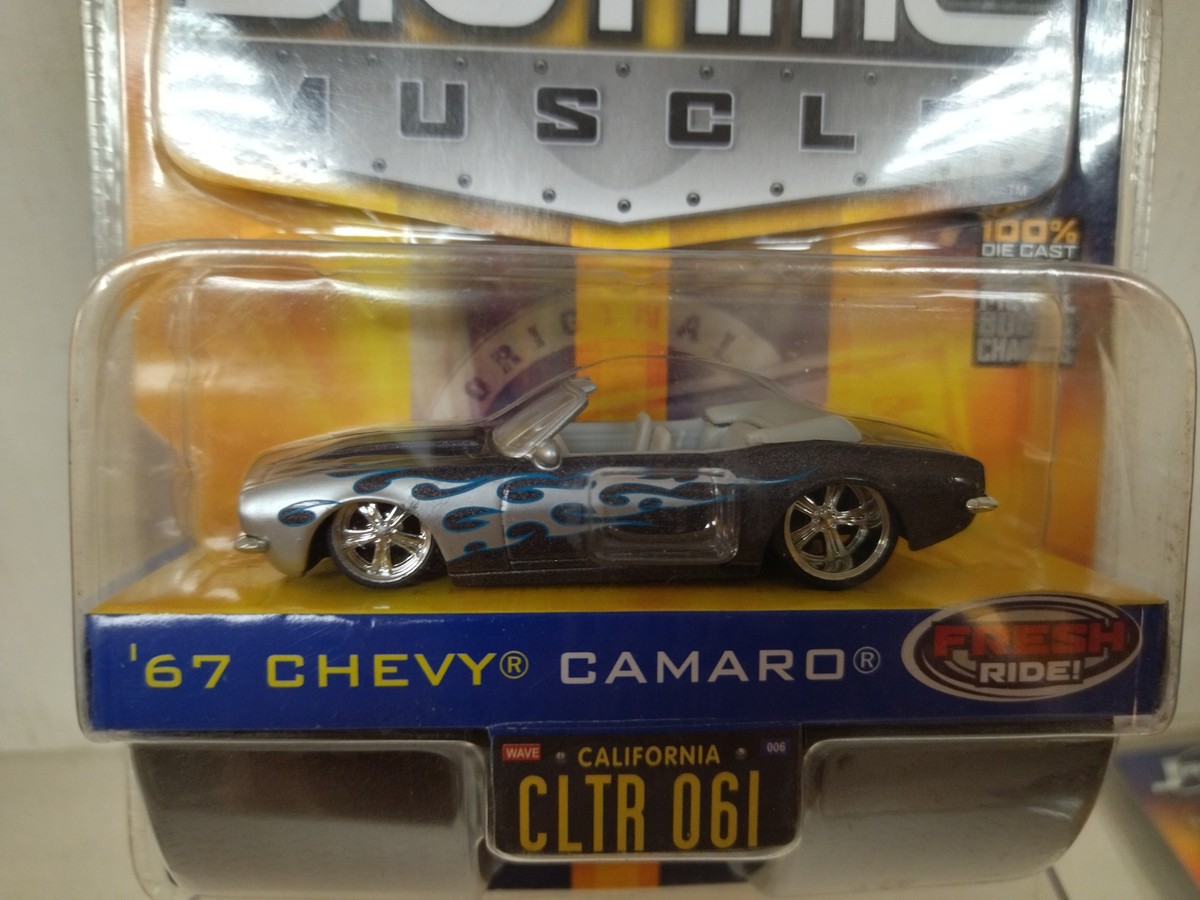 CHEVROLET CAMARO 1967 CONVERTIBLE 061 BIG TIME MUSCLE 1:64 JADA