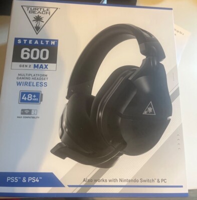 Turtle Beach Stealth 600 2nd Gen Wireless Gaming Headset for PS5-PC-NSwitch-PS4