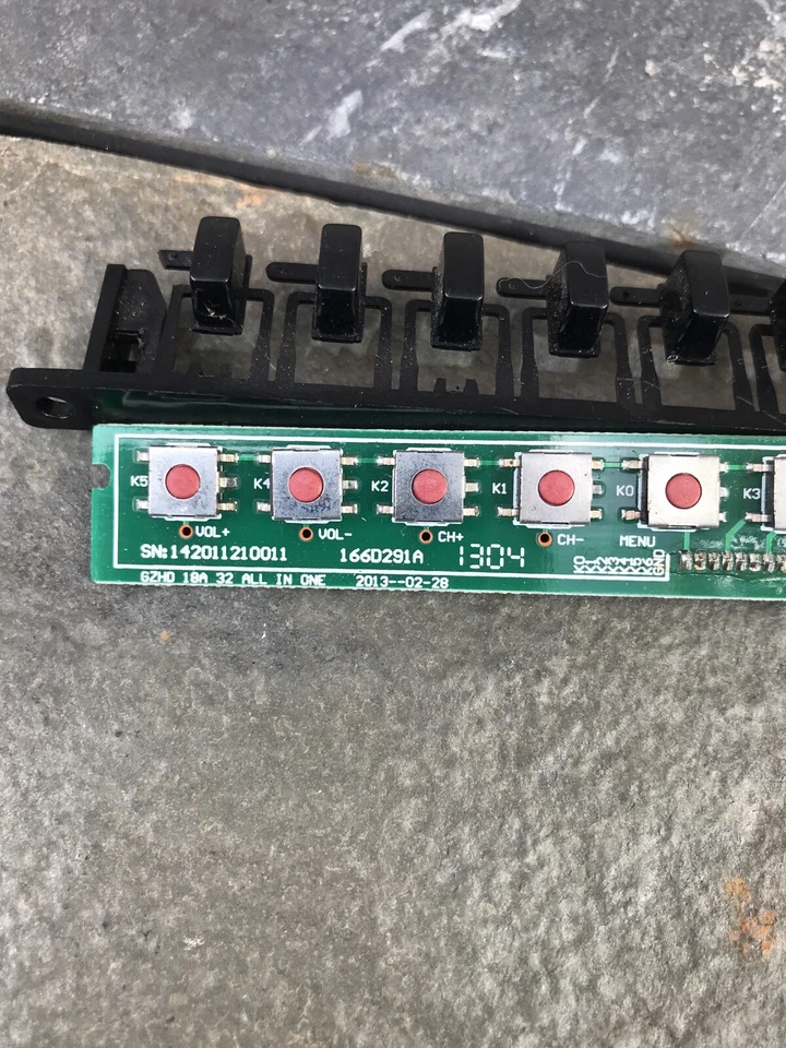 Sceptre X32BV-HDR8WX2201P73 Keypad Control Board GZHD 18A 32, 166D291A [See List - Image 2 of 3