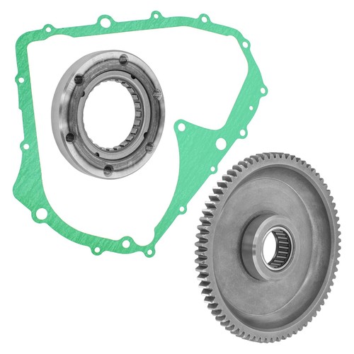 Starter Clutch And Driven Gear W/Gasket for Suzuki Lt A400 Eiger 400 2002-2007 - Picture 5 of 7