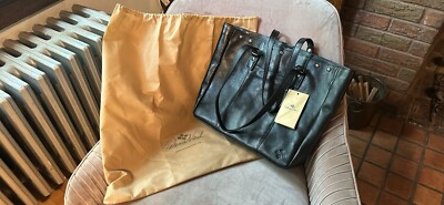 NWT Patricia Nash Solero Leather Tote Black -  MSRP $269