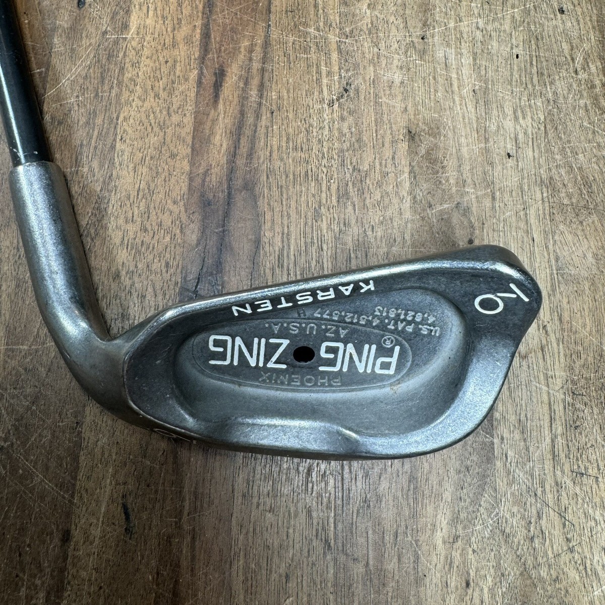 Ping Zing 9 Iron Black Dot Ping Karsten 101 Graphite Shaft