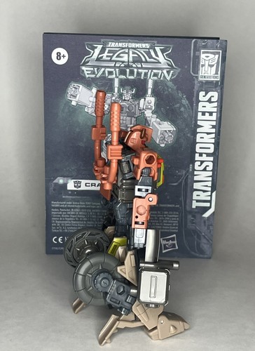 Hasbro Transformers Legacy Evolution Deluxe Class Junkion Crashbar 100% Complete - Picture 4 of 5