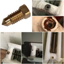 Radiator Bleed Screws - Top of Radiator - Air Vent Valve
