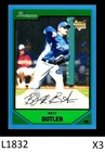 1-2007 BOWMAN DRAFT ROOKIE BLUE PARALLEL BILLY BUTLER ROYALS /399 QTY