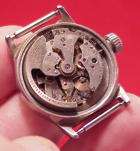 RELOJ PULSERA VINTAGE 28MM MIDO MULTIFORT AUTOMÁTICO MOVIMIENTO 817 FUNCIONA UN POCO LIMPIO - Imagen 11 de 14