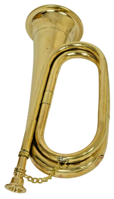 Musical Instruments Brass Bugle Classy Old School Orchestra Band