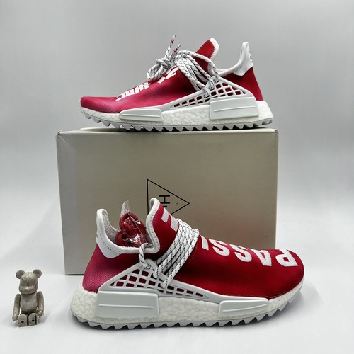 adidas gazelle silver green womens Pharrell x adidas Nmd Hu Trail 'Passion' China exclusive | Red main image 0