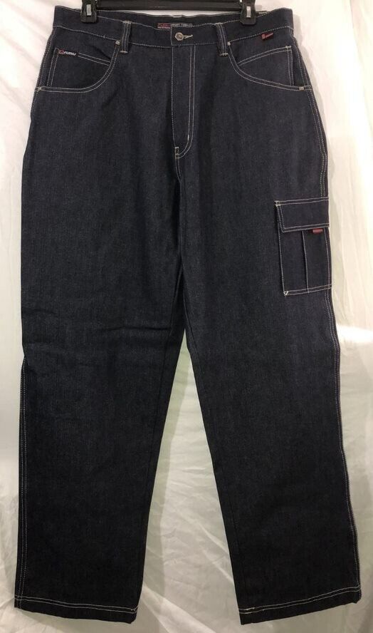 NWOT Vintage FUBU The Collection Denim Wide Leg Men's Jeans NWOT Vintage FUBU The Collection Denim Wide Leg Men's Jeans