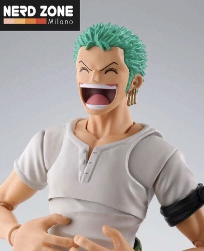 One Piece S.h. Figuarts Action Figure Roronoa Zoro Romance Dawn 15 cm Bandai - Imagen 5 de 6