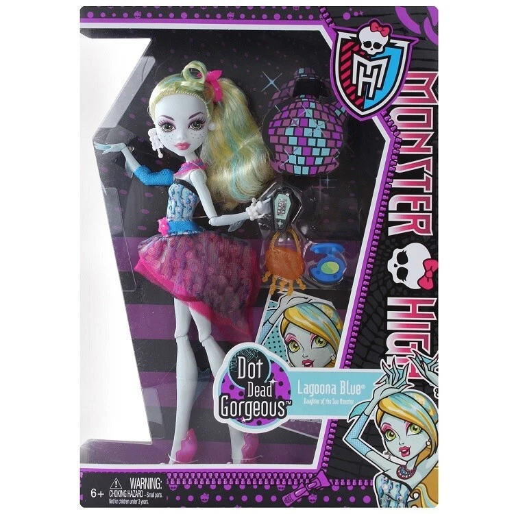MONSTER HIGH♥LAGOONA BLUE~2012~MUY RARA~ Dot Dead Gorgeous ~♥~