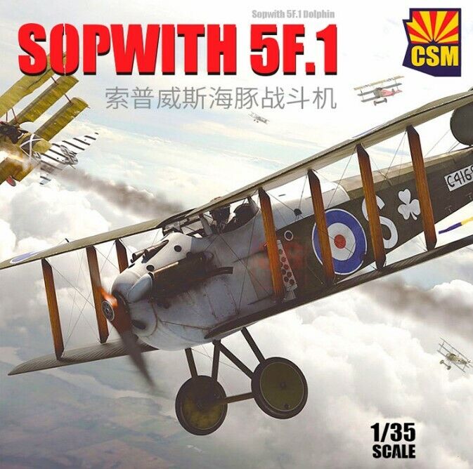 Copper State Models K1026 1/48 SOPPICWITH 5F.1 DOLPHIN Model Kit