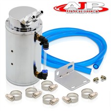 350ml Billet Aluminum Turbo Na Add On Engine Motor Oil Overflow Catch Can Tank 350ml Billet Aluminum Turbo Na Add On Engine Motor Oil Overflow Catch Can Tank