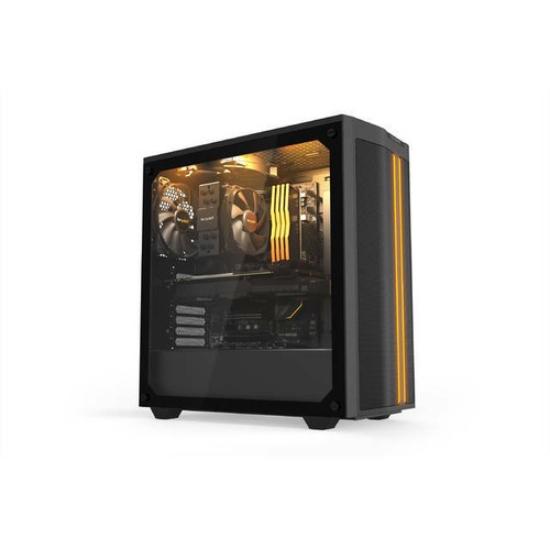 be quiet! BGW37 Pure Base 500DX Black tempered glass Mid Tower ATX case ARGB