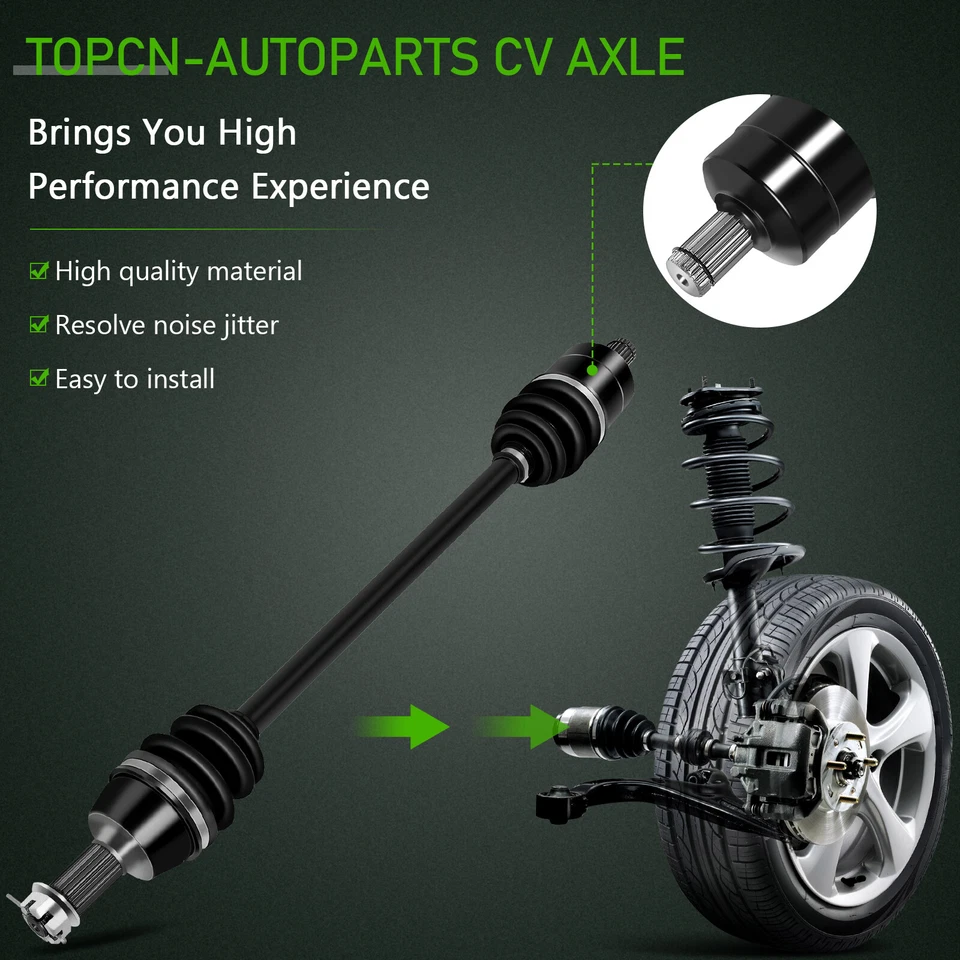 Eje delantero izquierdo derecho para Polaris Ranger XP 800 Crew 800 2010 2011 2012 CV Foto 3 de 4