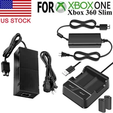 For Microsoft XBOX ONE/S/X/360Slim Console AC Adapter Brick Charger Power Supply