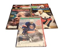Sports Illustrated Magazine Hockey Lot of 5 Magazines