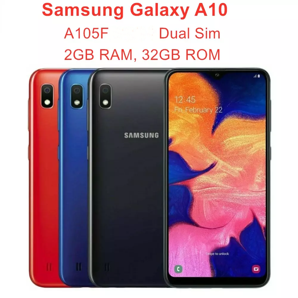 Samsung Galaxy A10 SM-A105F/DS 32GB 2GB Factory Unlocked 