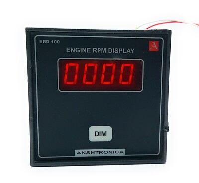Akshtronica ERD 100 Engine RPM Display DIM 24V